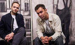 Kongeniales Doppel: Lukas Schrenk (li.) und Nils Strunk setzen an der Burg „Gullivers Reisen“ in ...