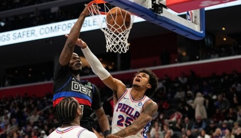 Für die Pistons läuft weiterhin alles nach Wunsch.