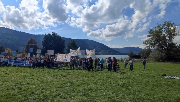 Für diesen freien Zugang zum Ossiacher See kämpft die Bürgerinitiative.