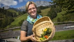 Anita Widauer empfängt in Leogang das ganze Jahr „Urlaub am Bauernhof“-Gäste.