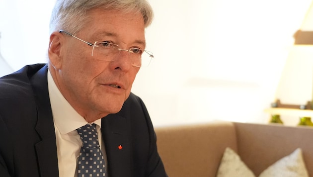 Peter Kaiser blickt im Gespräch mit der „Krone“ in seine Zukunft.