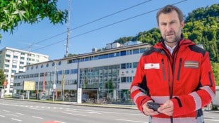 Krone KREATIV/Daniel Scharinger, Markus Tschepp Landesrettungskommandant Stefan Herbst verlässt das Salzburger Rote Kreuz – offiziell „auf ...