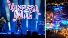 Vanessa Mai war der Stargast der diesjährigen Lumagica- und „Reutte on Ice“- Eröffnung in ...