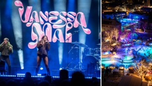 Vanessa Mai war der Stargast der diesjährigen Lumagica- und „Reutte on Ice“- Eröffnung in ...