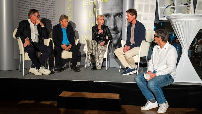 Auch Klammer, Schröcksnadel, Stadlober und Steinacher lauschten.