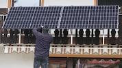 Ein Balkonkraftwerk liefert bis zu 800 Watt