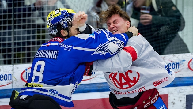 Vor allem im ersten Drittel ließen die Cracks ihren Emotionen freien Lauf.