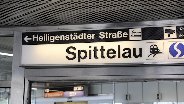 Zu einem dramatischen Unfall war es Samstagabend bei der U-Bahnstation der U6 in Spittelau ...