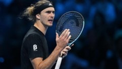Alexander Zverev schied bei den ATP Finals in der Gruppenphase aus.