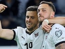 Marko Arnautovic (rechts) hat mit Ski-Legende und ORF-Co-Kommentator Hans Knauß einen weiteren ...
