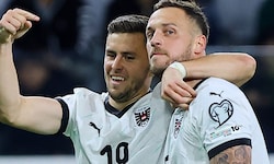 Auch Marko Arnautovic traf die Verletzung von Teamkollege Baumgartner schwer.