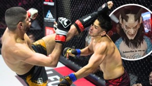 Anas Hamdaoui (li.) ließ es krachen, ebenso ein Krampus.