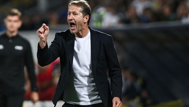 Franco Foda durfte mit dem Kosovo einen 2:0-Sieg bejubeln.