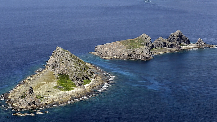 Ein Teil der Senkaku-Inselgruppe