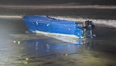 In diesem Boot fanden mindestens vier Menschen den Tod.