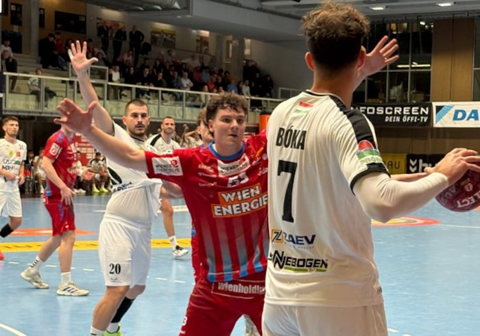 Florentin Dvorak und Co. gaben gegen die Ungarn alles.