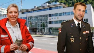 Krone KREATIV/Markus Tschepp Sabine Tischler und Stefan Herbst sind die zentralen Figuren im Rot-Kreuz-Machtkampf