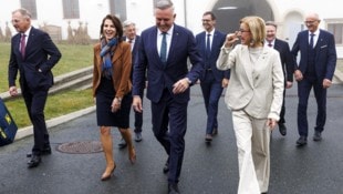 Lockere Momente bei der Landeshauptleutekonferenz – beim Budget gibt es wenig zu lachen.