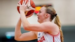 Sina Höllerl war(f) in der EM-Quali gegen die Britinnen entfesselt.