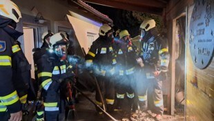 39 Florianis der FF St.Thomas am Zeiselberg und Timenitz standen im Einsatz.  