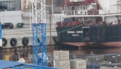 Mit dem Frachtschiff „Mikhail Dudin“ (Archivbild) wird Uran nach Russland transportiert.