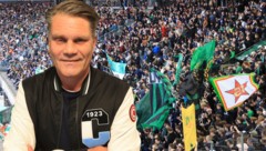 Tolle Stimmung – auch in Liga 3: Für das sind Wacker-Fans bekannt. Wacker-Boss Hannes Rauch ...