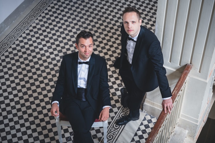 Dreamteam: Nils Strunk (li.) und Lukas Schrenk