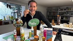 Manfred Rainer produziert natürliche Schuhpflege in Kärnten.