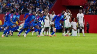 Nigeria musste sich der Demokratischen Republik Kongo geschlagen geben. 