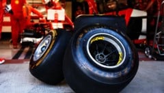 Die Reifen der Formel-1-Boliden