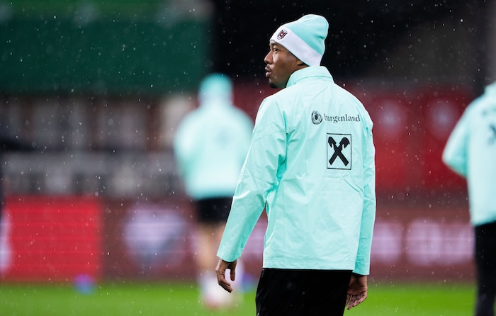 David Alaba war mit dabei.