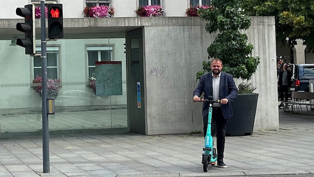 Dornbirns roter Bürgermeister Markus Fäßler muss mit schwarzem Gegenwind rechnen