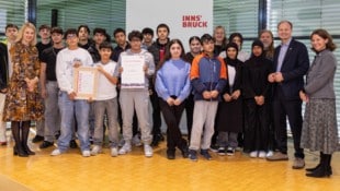 Die Mittelschule Hötting ergattert mit „Experimente“ den ersten Preis.