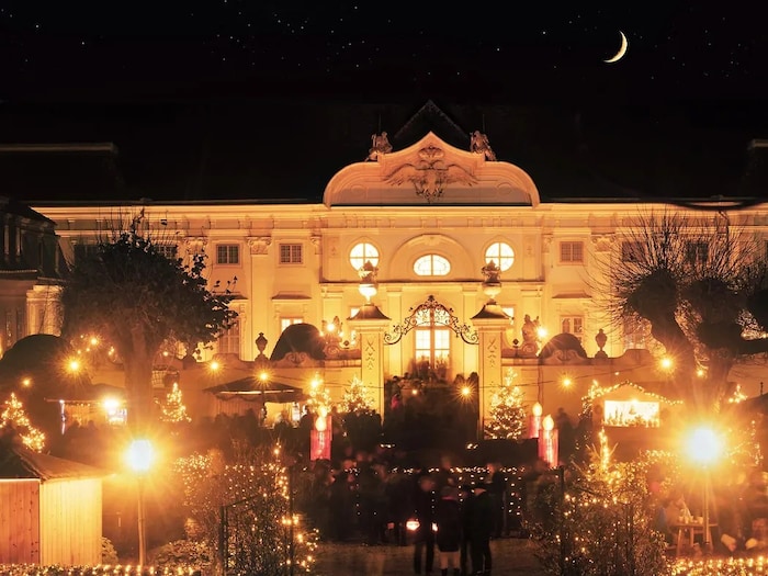 Ein ist der Pannonische Weihnachtsmarkt im Schloss Halbturn von 5. bis 14. Dezember.
