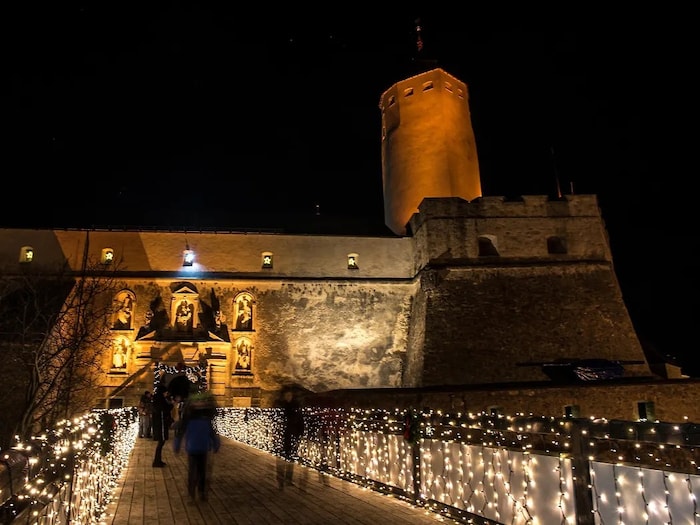 Winterführung auf Burg Forchtenstein.