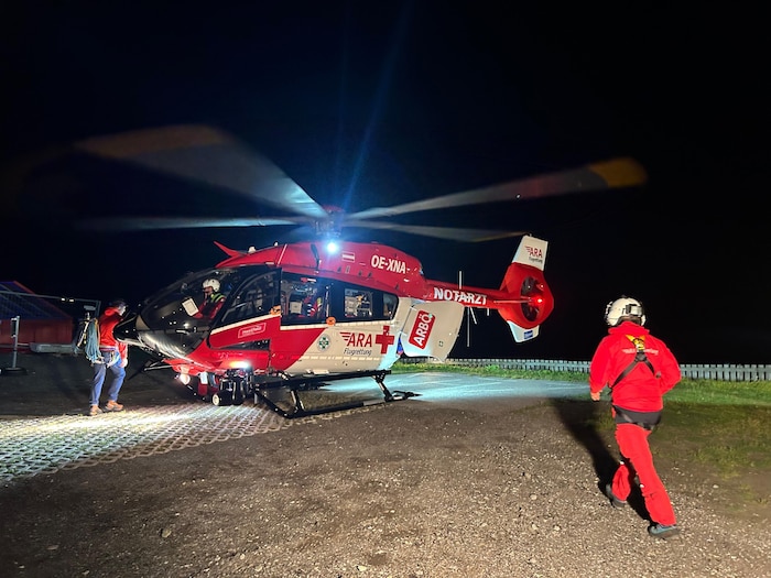 Einen Polen samt Tochter rettete der Notarzthubschrauber RK-1 im August in den Hohen Tauern. ...