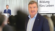 Wiederkehr will das System erneuern. Experte Salcher (re.) gibt sich dazu noch skeptisch.