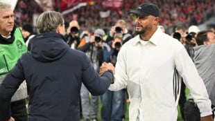 Niko Kovac (l.) und Vincent Kompany (r.) hätten den Youngster wohl beide gerne in ihren Reihen.