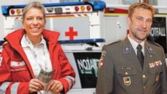 Geschäftsführerin Sabine Tischler und Landesrettungskommandant Stefan Herbst sind die zentralen ...