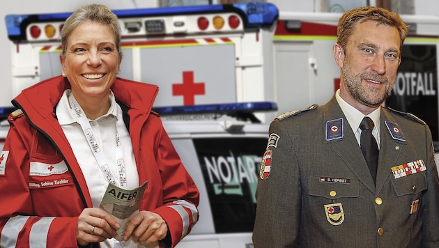 Kommandant Stefan Herbst muss das Rote Kreuz verlassen. In einem Offenen Brief kritisieren ...