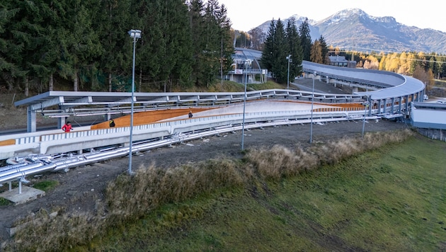 Der Eiskanal von Innsbruck-Igls