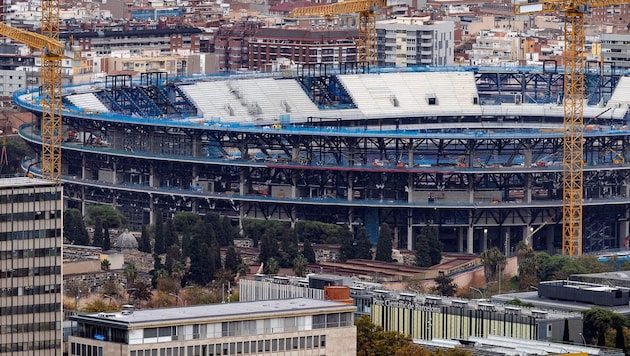 Das Camp Nou ist noch eine Baustelle, aber am Wochenende kehrt der FC Barcelona in sein ...