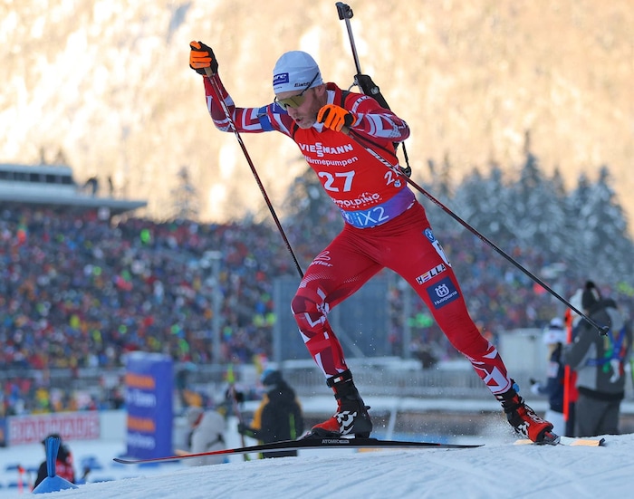 Simon Eder ist Salzburgs Routinier im Biathlon-Weltcup.