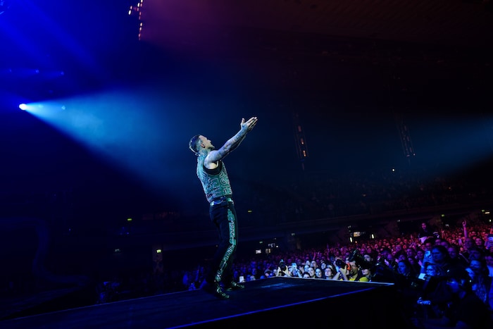 Ein wahrer Rap-Poet des Abends: Das Publikum fraß ihm aus der Hand.