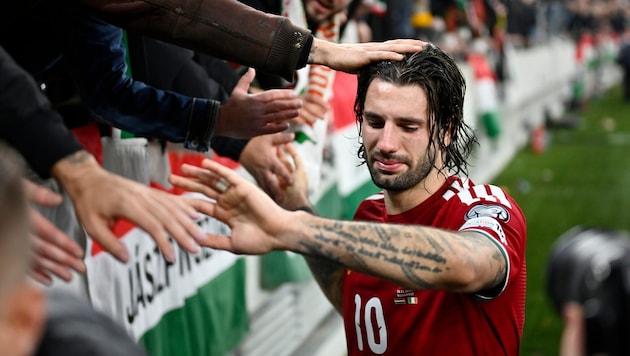 Große Enttäuschung bei Dominik Szoboszlai