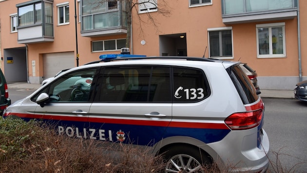 Der Schauplatz des Verbrechens.