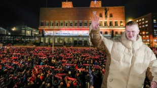 Mega-Empfang für Erling Haaland und Co.