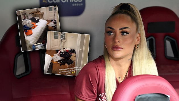 Bei Alisha Lehmann wurde eingebrochen.