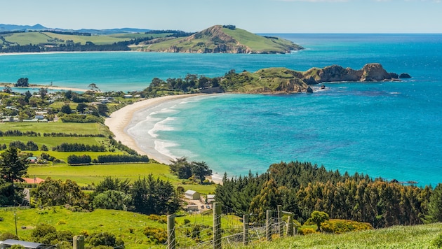 Neuseeland wird als „grüne Insel“ bezeichnet, was zum Teil der dünnen Besiedlung und der ...