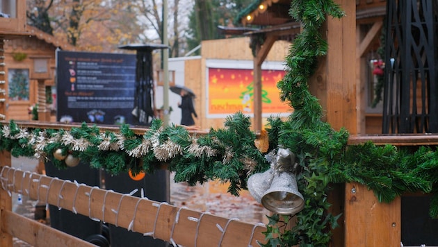 Im Volksgarten laufen die Vorbereitungen auf Hochtouren.